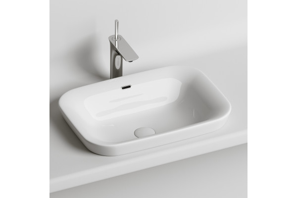 Раковина Ceramica Nova Element CN6041 прямоугольная, цвет белый
