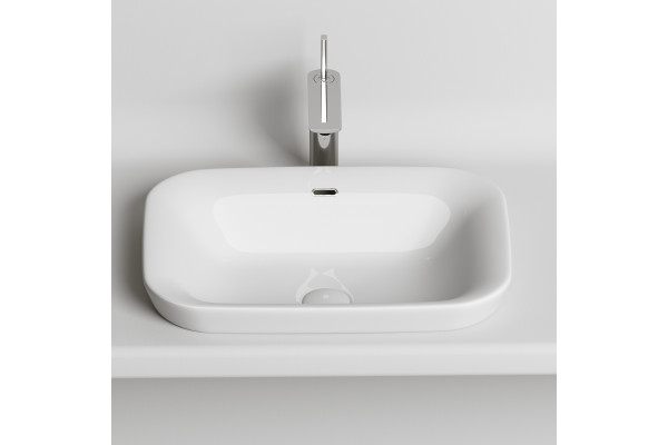 Раковина Ceramica Nova Element CN6041 прямоугольная, цвет белый