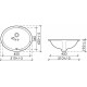 Раковина Ceramica Nova Element CN6042 овальная, цвет белый