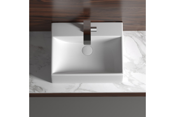 Раковина Ceramica Nova Element CN6040 прямоугольная, цвет белый