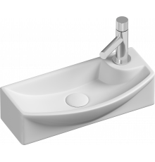 Рукомойник Ceramica Nova Element CN6038L прямоугольная, цвет белый