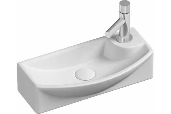 Рукомойник Ceramica Nova Element CN6038L прямоугольная, цвет белый