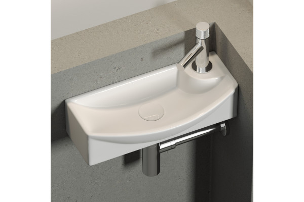 Рукомойник Ceramica Nova Element CN6038L прямоугольная, цвет белый