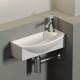 Рукомойник Ceramica Nova Element CN6038L прямоугольная, цвет белый