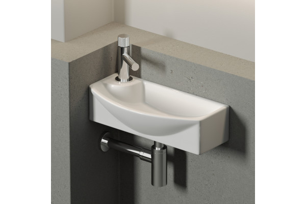Рукомойник Ceramica Nova Element CN6038R прямоугольная, цвет белый