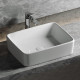 Раковина Ceramica Nova Element CN6037 прямоугольная, цвет белый