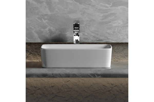 Раковина Ceramica Nova Element CN6037 прямоугольная, цвет белый