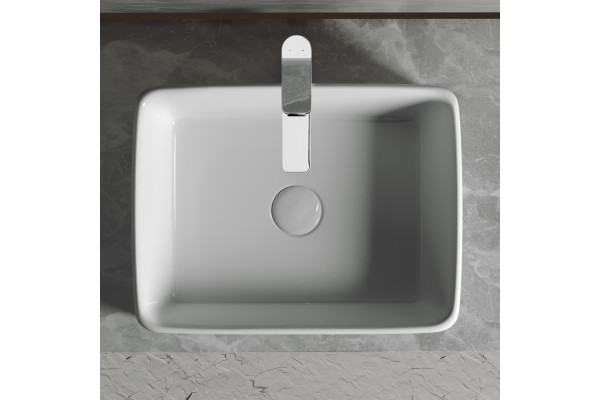Раковина Ceramica Nova Element CN6037 прямоугольная, цвет белый