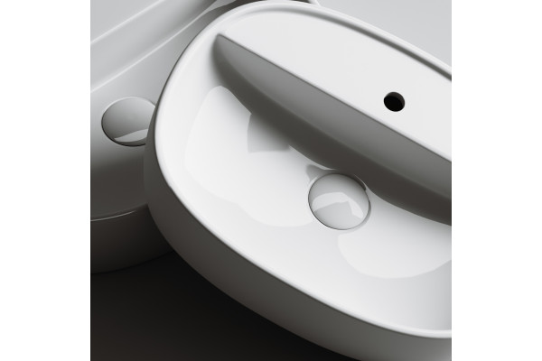 Раковина Ceramica Nova Element CN6036 овальная, цвет белый