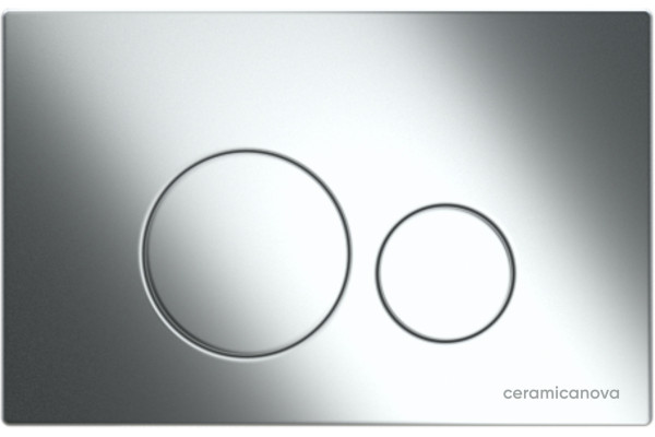 Система инсталляции для унитазов Ceramica Nova Envision Round CN1001CH кнопка хром 50x16x124 см,  в современном стиле