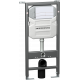Система инсталляции для унитазов Ceramica Nova Envision Flat CN1002W кнопка белая 50x16x124 см,  в современном стиле