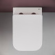 Комплект Унитаз подвесной Ceramica Nova Metric Rimless CN3007 с микролифтом, безободковый + Система инсталляции для унитазов Ceramica Nova Envision CN1001W с кнопкой смыва и шумоизоляционной панелью, цвет белый