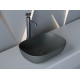 Раковина Ceramica Nova Element CN6009MDH темный антрацит матовый цвет серый