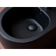 Биде подвесное Ceramica Nova Play CN3002MB цвет черный, овальное