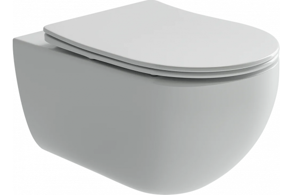 Унитаз подвесной Ceramica Nova Long CN3015 белый, 36.5x55.5 см