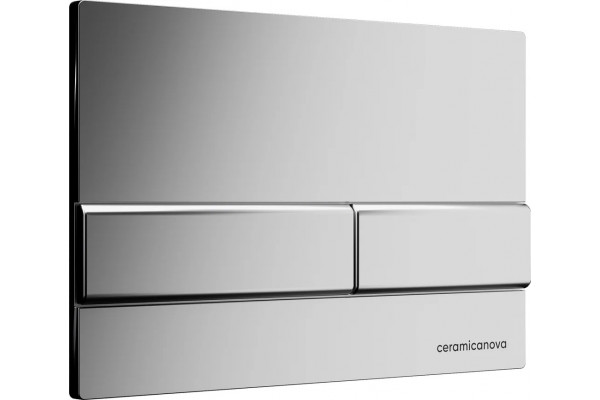 Система инсталляции для унитазов Ceramica Nova Envision Flat CN1002M кнопка хром матовый 50x16x124 см,  в современном стиле