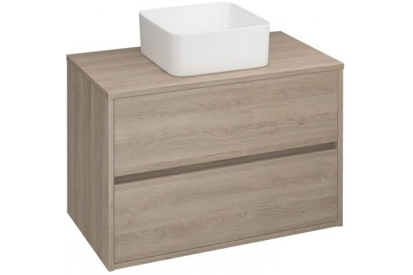 Рукомойник Cersanit Crea UM-CRE35/1-oc-S square квадратная, цвет белый