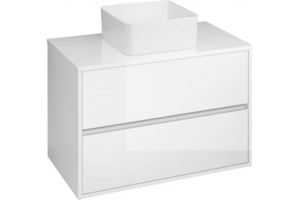 Рукомойник Cersanit Crea UM-CRE35/1-oc-S square квадратная, цвет белый