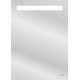 Зеркало Cersanit LED 010 base 50, с подсветкой, прямоугольное