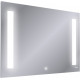 Зеркало Cersanit LED 020 base 80, с подсветкой, сенсор на зеркале, прямоугольное