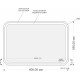Зеркало Cersanit LED 050 pro 80, с подсветкой, прямоугольное