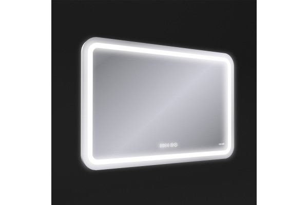 Зеркало Cersanit LED 050 pro 80, с подсветкой, прямоугольное