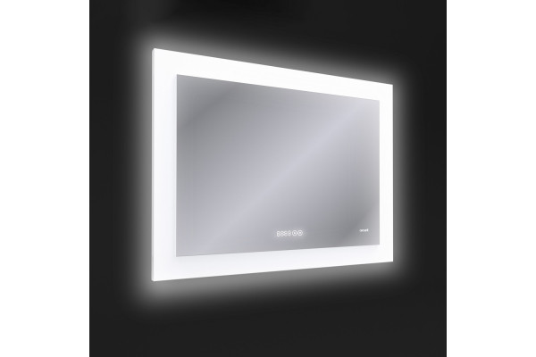 Зеркало Cersanit LED 060 pro 80, с подсветкой, прямоугольное