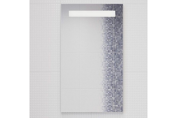 Зеркало Cersanit LED 010 base 40, с подсветкой, прямоугольное