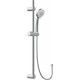 Душевой гарнитур Cersanit Vibe 63067 хром штанга 71.2 см, шланг металлический 150 см