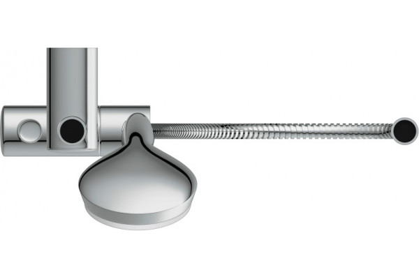 Душевой гарнитур Cersanit Vibe 63067 хром штанга 71.2 см, шланг металлический 150 см