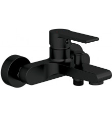 Смеситель Cersanit Brasko Black 63108 для ванны с душем, однорычажный, черный