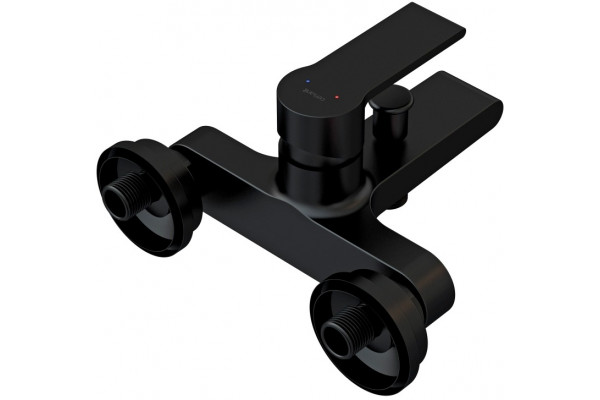 Смеситель Cersanit Brasko Black 63108 для ванны с душем, однорычажный, черный