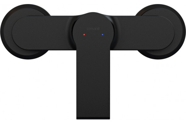 Смеситель Cersanit Brasko Black 63109 для душа однорычажный, черный