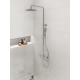 Душевая стойка Cersanit Odra 63069 хром штанга 125 см, шланг металлический 150 см
