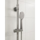 Душевая стойка Cersanit Odra 63069 хром штанга 125 см, шланг металлический 150 см