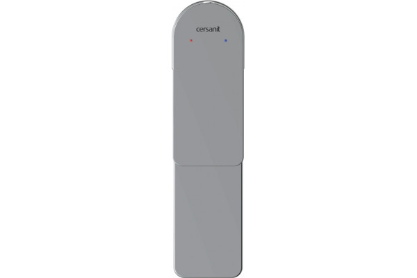 Смеситель Cersanit Nature 63063 для раковины, хром, однорычажный, высота излива 11.9 см
