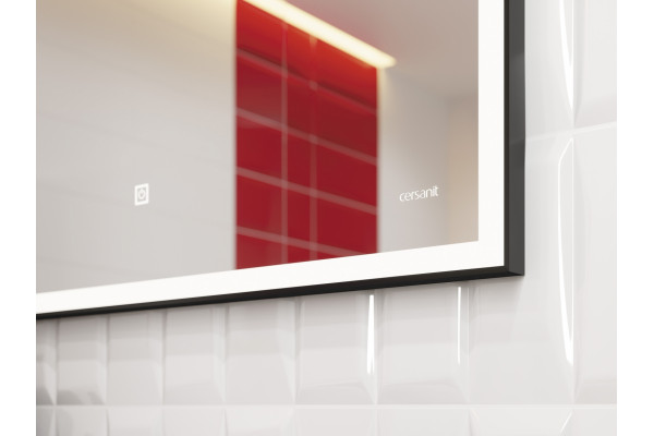 Зеркало Cersanit LED 011 design 100x80, с подсветкой в стиле hi-tech