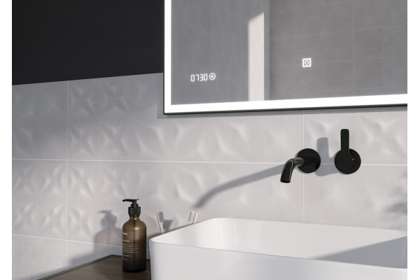 Зеркало Cersanit LED 011 design 100x80, с подсветкой в стиле hi-tech
