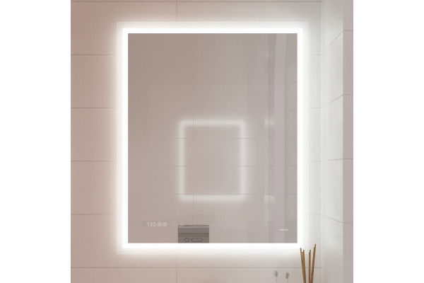 Зеркало Cersanit LED 080 design pro 60x85, с подсветкой в стиле hi-tech
