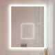 Зеркало Cersanit LED 080 design pro 60x85, с подсветкой в стиле hi-tech