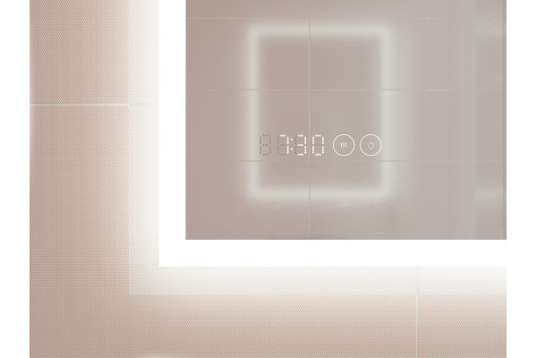 Зеркало Cersanit LED 080 design pro 60x85, с подсветкой в стиле hi-tech