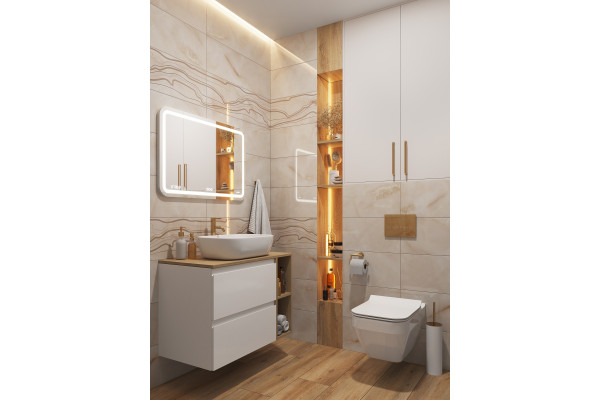 Раковина Cersanit Moduo 50 Square прямоугольная, цвет белый