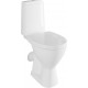 Унитаз-компакт Cersanit Just 64073 031 3/6 TPL белый, 35.3x64.2 см