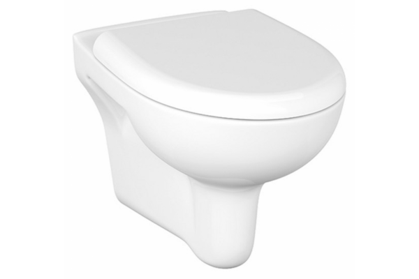 Комплект 3 в 1 инсталляция Cersanit Black + Унитаз подвесной Cersanit Nature clean on + кнопка хром в современном стиле