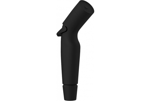 Гигиенический душ Cersanit Brasko Black 64103 С ВНУТРЕННЕЙ ЧАСТЬЮ, черный, штанга 23.9 см, шланг металлический 120 см