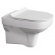 Унитаз подвесной Cersanit City New clean on белый, овальный, 37x53 см