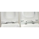 Унитаз подвесной Cersanit City New clean on белый, овальный, 37x53 см