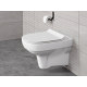 Унитаз подвесной Cersanit City New clean on белый, овальный, 37x53 см