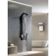 Душевая панель Cerutti SPA Adige B CT8980 цвет черный, шланг 150 см