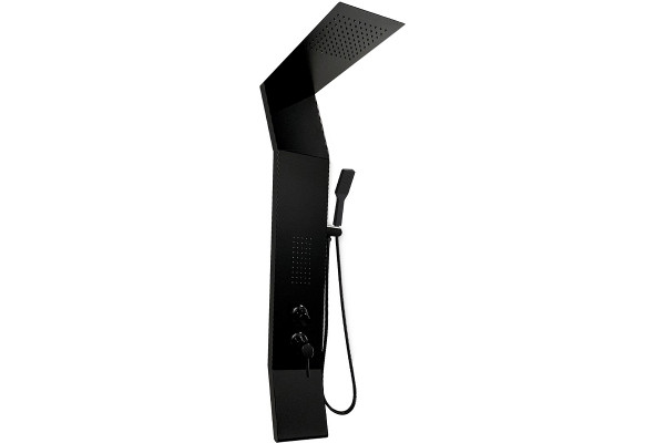 Душевая панель Cerutti SPA Bernina B CT8982 цвет черный, шланг 150 см